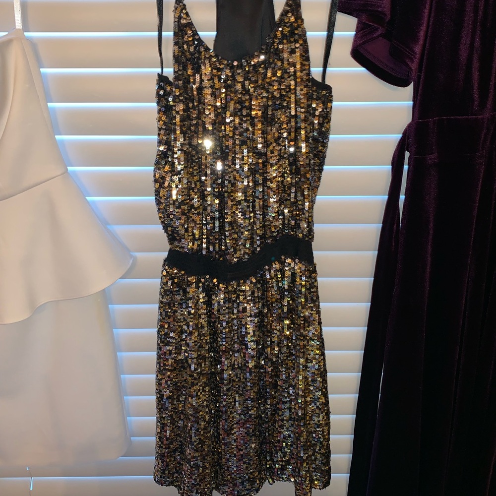 Parker sequin mini dress